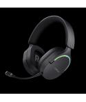 Trust GXT491 Fayzo Auriculares Gaming Bluetooth, USB 2.4Ghz - Iluminacion RGB - Microfono Extraible - Diadema Ajustable - Autono