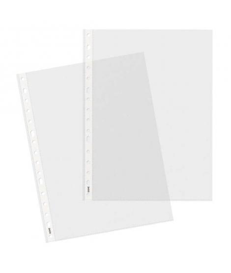 Dohe 100 Fundas Multitaladro con 16 Perforaciones - 100x200mm - Polipropileno Rugoso