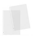 Dohe 100 Fundas Multitaladro con 16 Perforaciones - 100x100mm - Polipropileno Rugoso