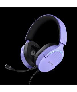 Trust GXT490 Fayzo Auriculares Gaming - USB 7.1 - Color Morado