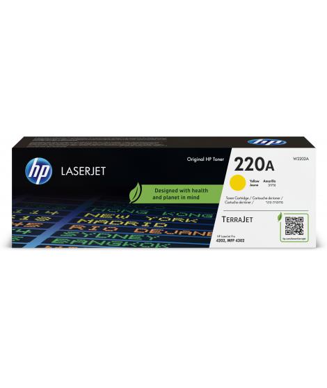 HP W2202A Amarillo Cartucho de Toner Original - 220A