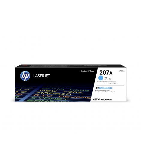 HP W2211A Cyan Cartucho de Toner Original - 207A