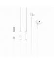 XO EP39 Music Auricular con Microfono - Cable 1.2m - Boton de Control - Color Blanco