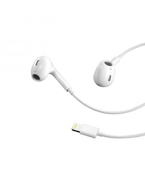 XO EP45 Auriculares Lightning - Sonido de Calidad - 1.2m - Color Blanco