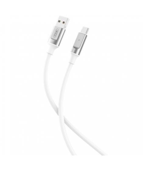 XO Cable NB251 Carga Rapida USB - Tipo C - 6A - 1m - Color Blanco