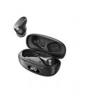 XO X19 Auriculares Bluetooth 5.1 TWS - Autonomia hasta 4h - Caja de Carga con Pantalla - Color Negro