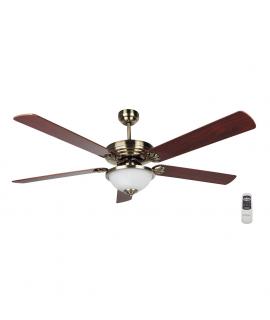 Orbegozo CP 80142 Ventilador de Techo Elegance - Silencioso y Potente - 5 Palas Reversibles - Mando a Distancia - Sistema de Ven