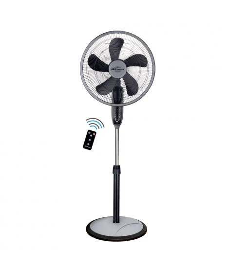 Orbegozo SF 0345 Ventilador de Pie 3 en 1 - Potente y Silencioso - 3 Modos de Ventilacion - Temporizador hasta 7.5h - Altura Reg