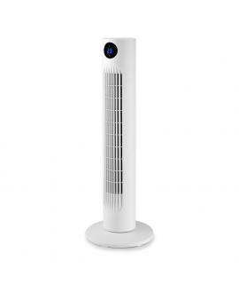 Orbegozo TWM 0960 Ventilador de Torre - Potente Motor de 60W - Altura de 78cm - Panel LED con Indicador de Temperatura - Funcion