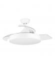 Orbegozo CP 120092 Ventilador de Techo Elegance - Potente Motor DC - Aspas Retractiles - Luz LED - Mando a Distancia - Sistema R