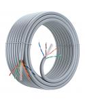 Aiten Data Cable de Red Latiguillo Cat.6 UTP AWG23 - Longitud 100m - Color Gris