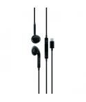 DCU Tecnologic Auriculares Stereo con Conector Lightning - Color Negro