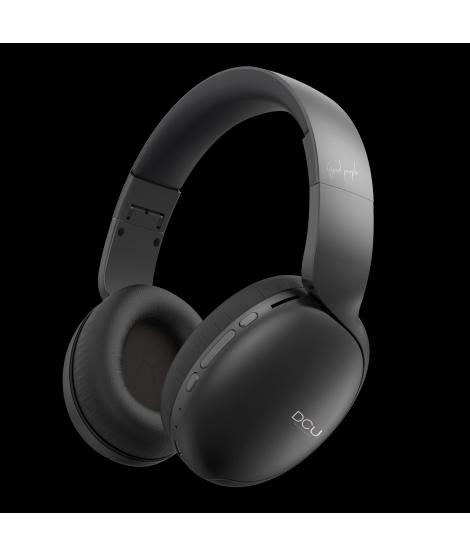 DCU Tecnologic Auriculares Bluetooth Plegables Multifuncion - Libertad Inalambrica y Diseño Elegante para Disfrutar de tu Musica