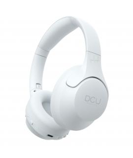 DCU Tecnologic Auriculares Bluetooth True Immersive Anc - Bluetooth 5.3 - Altavoz 40mm - Cancelacion Activa de Ruido - Bateria d