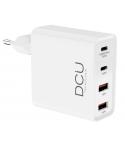 DCU Tecnologic Cargador Gan USB Tipo C 100W - Carga Rapida - Color Blanco