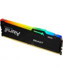 Kingston Fury Beast RGB Memoria RAM DDR5 6000MT/s 32GB 1.4V CL30 DIMM