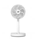 Muvip Ventilador de Sobremesa Portatil Plegable 6.5W 19cm de Diametro - 4 Velocidades - Angulo Ajustable hasta 90º - Autonomia h