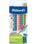 Pelikan Caja de 12 Lapices de Colores Triangulares Finos - Mina Antirotura - FSC