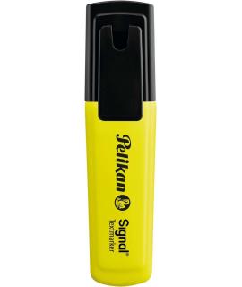 Pelikan Subrayador Textmarker Signal - Punta Biselada de 2.0mm - Tinta de Secado Rapido - Ideal para Resaltar Texto - Color Amar