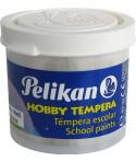 Pelikan Tempera Escolar Frasco 40ml - Facil de Lavar - Ideal para Manualidades - Color Blanco