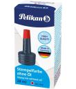 Pelikan Tinta de Sellar sin Aceite - 28ml - Secado Rapido - Resistente al Agua - Color Rojo Intenso