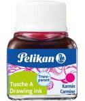 Pelikan Tinta China 523 10ml N.2 - Botella de 10ml - Ideal para Dibujo y Caligrafia - Color Carmin