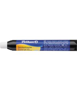 Pelikan Tinta China Pipeta BL - Ideal para Dibujo y Caligrafia - Resistente al Agua - Secado Rapido - Color Negro