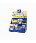 Staedtler Expositor de Sobremesa con 8ud 185 C12, 5ud 364-S WP4P, 6ud 326 C10, 10ud 308 S1 WP3, 1ud 120HBCA1 P, 10ud 550 60, 5ud