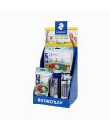 Staedtler Expositor de Sobremesa con 8ud 185 C12, 5ud 185 C24, 4ud 550 60, 6ud 308 S1 WP3 y 2ud de Regalo 120-2