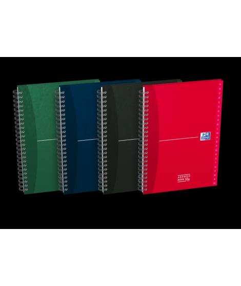 Oxford Office Essentials A5 Cuaderno con Tapa Extradura - Indice Telefonico - 90 Hojas - Colores Surtidos