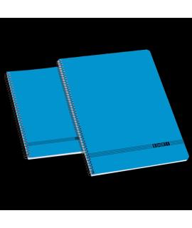 Enri Oficina Fº Tapa Blanda Cuaderno Espiral Liso - Tamaño Fº - Tapa Blanda - Cuaderno con Espiral - Ideal para la Oficina - Col