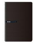 Enri Status Fº Tapa Dura Cuaderno Espiral 4x4 - 100 Hojas - Color Negro