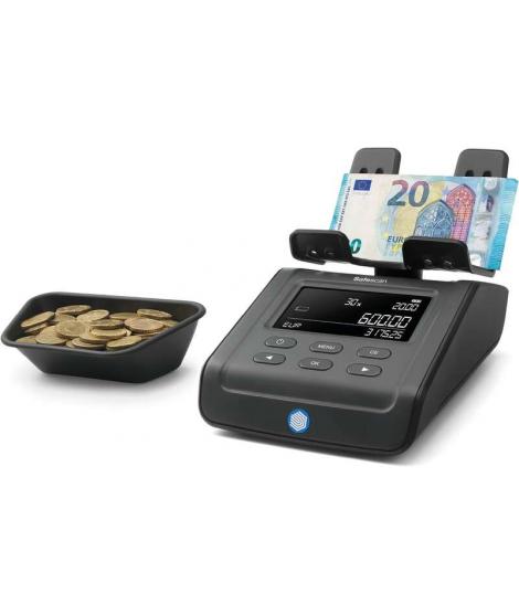 Safescan 6165 G3 Balanza Contadora de Dinero - Cuenta Monedas y Billetes - Puerto de Actualizaciones