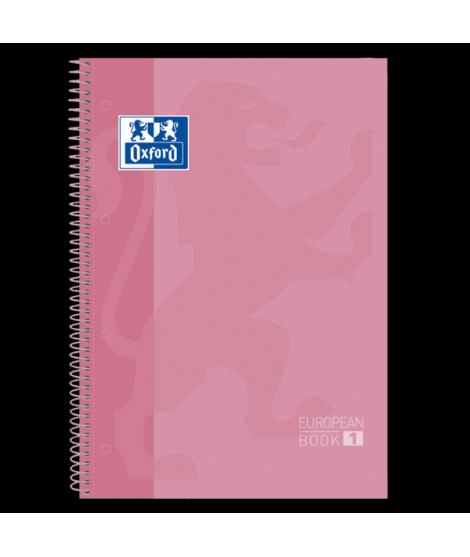 Oxford School Classic A4+ Europeanbook - Tapa Extradura - 80 Hojas - Color Rosa Chicle