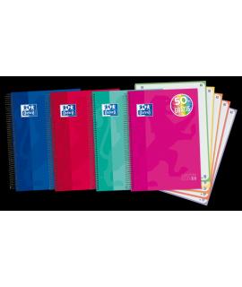 Oxford School Classic A4+ Europeanbook - Tapa Extradura - 5 Liso - 120 Hojas - Colores Surtidos