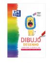 Oxford Dibujo Infantil/Ocio Bloc Encolado A3 - Tapa Blanda/Contratapa Rigida - 20 Hojas 90gr - Ideal para Dibujar y Colorear