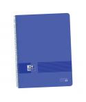 Oxford Live&Go Cuaderno A4+ Tapa de Plastico - Europeanbook 1 5x5 - 80 Hojas - Color Azul Marino