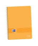 Oxford Live&Go A4+ Cuaderno de Plastico - Tapa Resistente - Formato A4+ - 80 Hojas Cuadriculadas 5x5