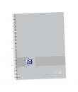 Oxford & You A4+ Europeanbook - Tapa Extradura - 80 Hojas - Cuadricula 5x5 - Color Gris