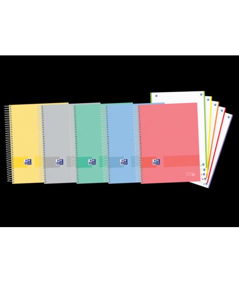 Oxford & You A4+ Europeanbook - Tapa Extradura Resistente - 5 Colores Surtidos - 120 Hojas