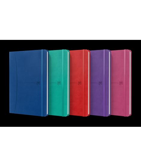 Oxford Signature Cuaderno Cosido Tapa Extradura A5 - 1 Linea - 80 Hojas - Colores Surtidos