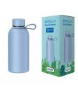 Dohe Botella Reutilizable 350ml - Acero Inoxidable de Doble Pared - Libre de BPA - Tapon Hermetico Antigoteo de Acero Inoxidable