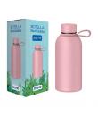 Dohe Botella Reutilizable 350ml - Acero Inoxidable de Doble Pared - Libre de BPA - Tapon Hermetico Antigoteo de Acero Inoxidable