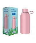 Dohe Botella Reutilizable 350ml - Acero Inoxidable de Doble Pared - Libre de BPA - Tapon Hermetico Antigoteo de Acero Inoxidable