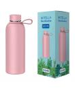 Dohe Botella Reutilizable 500ml - Acero Inoxidable de Doble Pared - Libre de BPA - Tapon Hermetico Antigoteo de Acero Inoxidable