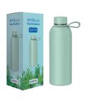 Dohe Botella Reutilizable 500ml - Acero Inoxidable de Doble Pared - Libre de BPA - Tapon Hermetico Antigoteo de Acero Inoxidable