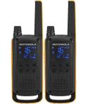 Motorola TLKR T82 Extreme Pack 2 Walkie Talkies - 16 Canales PMR446 y 121 Codigos - Alcance de hasta 10km en Campo Abierto - Aut