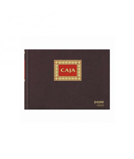 Dohe Cuaderno de Tela Premium - 100 Hojas Numeradas - Encuadernacion en Tela de Primera Calidad - Doble Estampacion en Rojo y Or