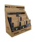 Dohe Expositor de Sobremesa para Cuadernos Vesta Nature - Fabricado en Carton Reforzado Color Kraft - Diseño Resistente y Ecolog