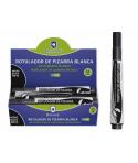 Bismark Rotulador para Pizarra 3mm - Punta Fina - Tinta de Secado Rapido - Facil de Borrar - Color Negro